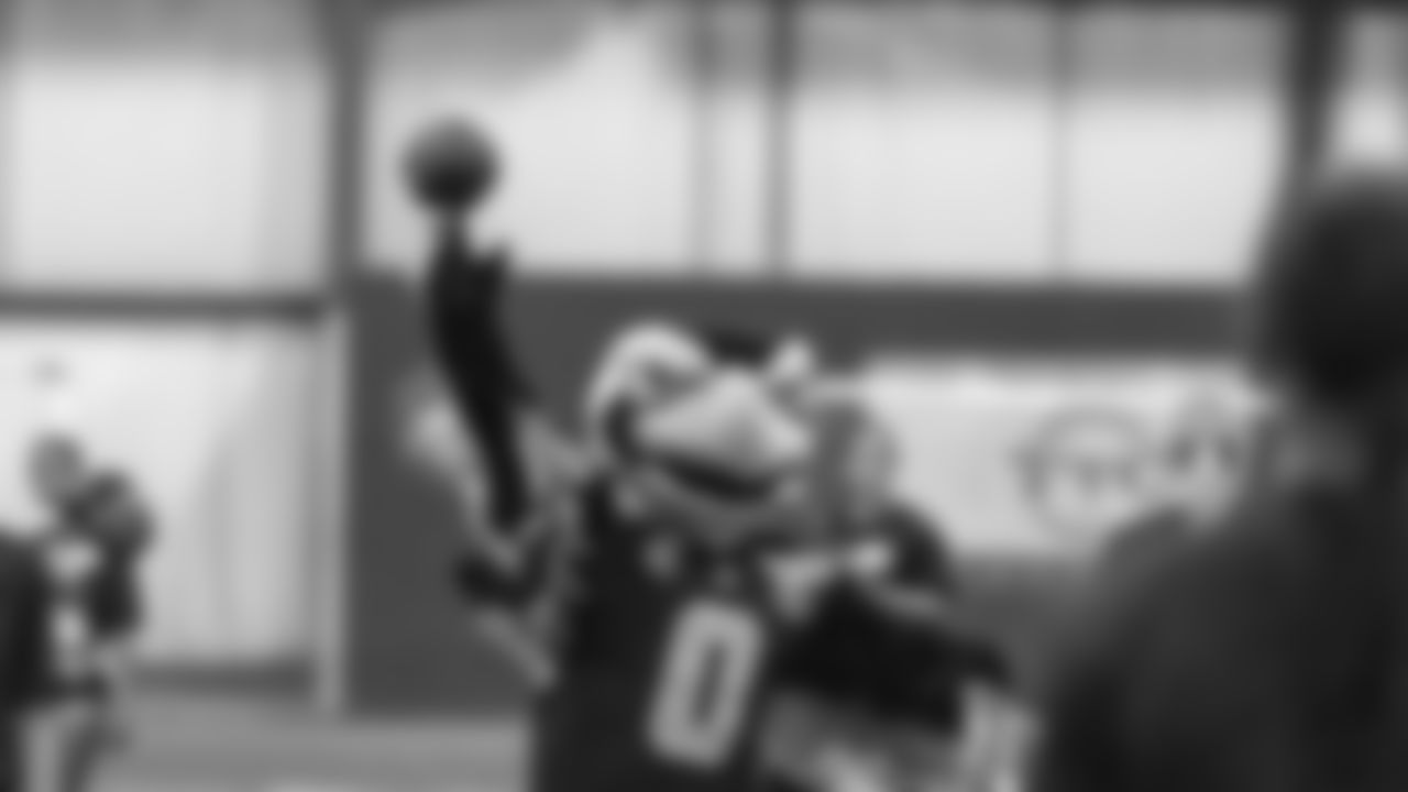 The Seahawks supported Flag Like A Girl's flag football camp on Sunday, June 15, 2025 at Turf Training Centre with Seahawks mascot Blitz and a $1K donation to continue growing the game.