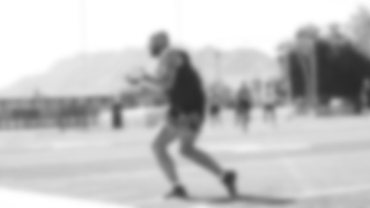 Seahawks wide receiver Cody White (82) participated in an off-site workout.