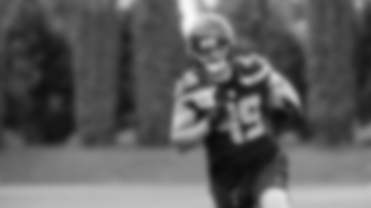 Seahawks tight end Marshall Lang (49)