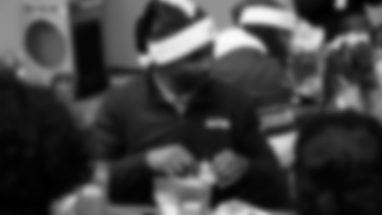 Seahawks Legends hosted a holiday event at the Virginia Mason Athletic Center on December 10, 2025.