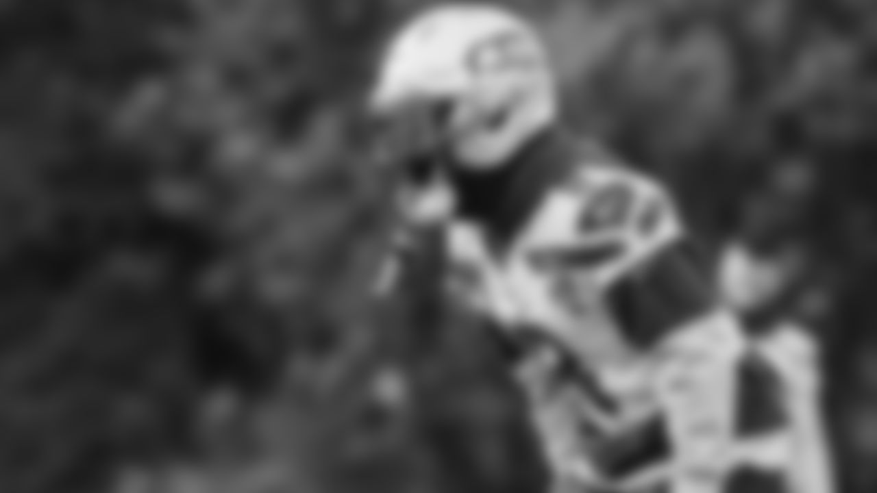 Seahawks safety Coby Bryant (8) practiced on Friday, October 31, 2025 at the Virginia Mason Athletic Center.