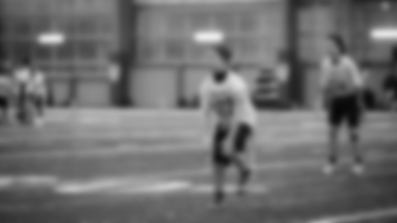 The Seahawks hosted the USA Football Talent ID Camp on February 21, 2026 at the Virginia Mason Athletic Center.