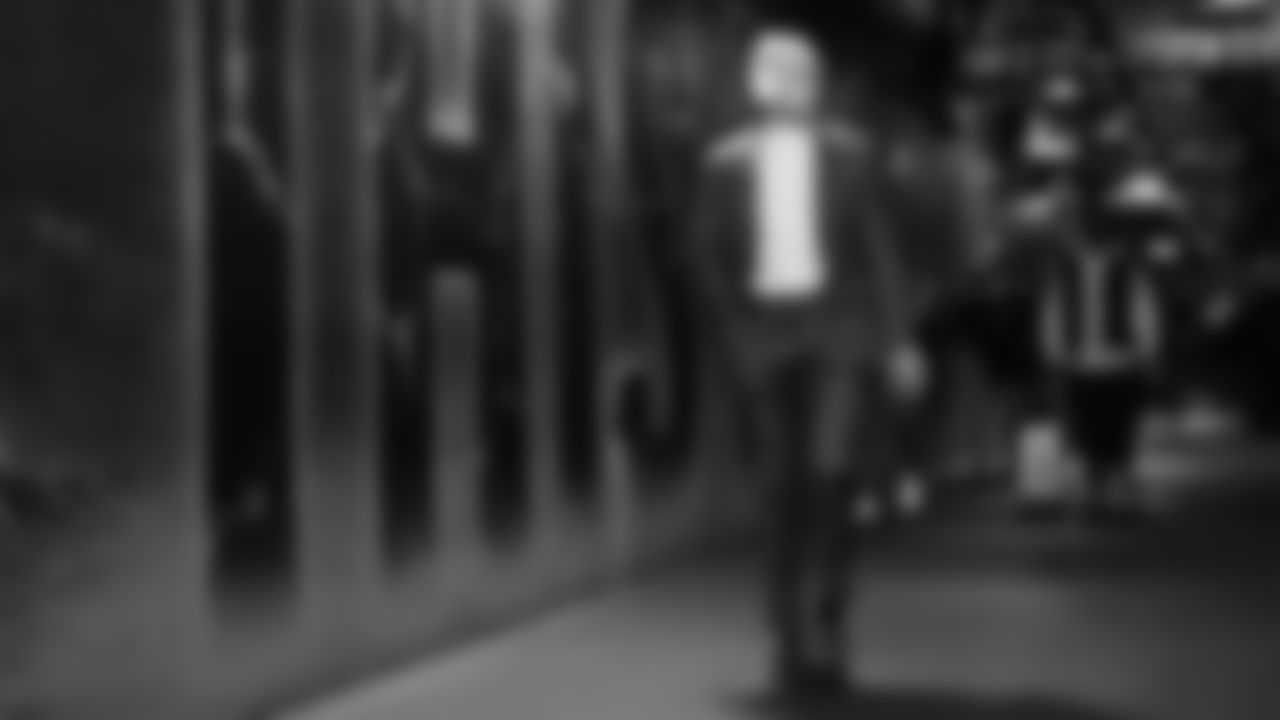 Seahawks wide receiver Jake Bobo (19) arrived at Bank of America Stadium for the Week 17 matchup vs. Panthers on December 28, 2025.