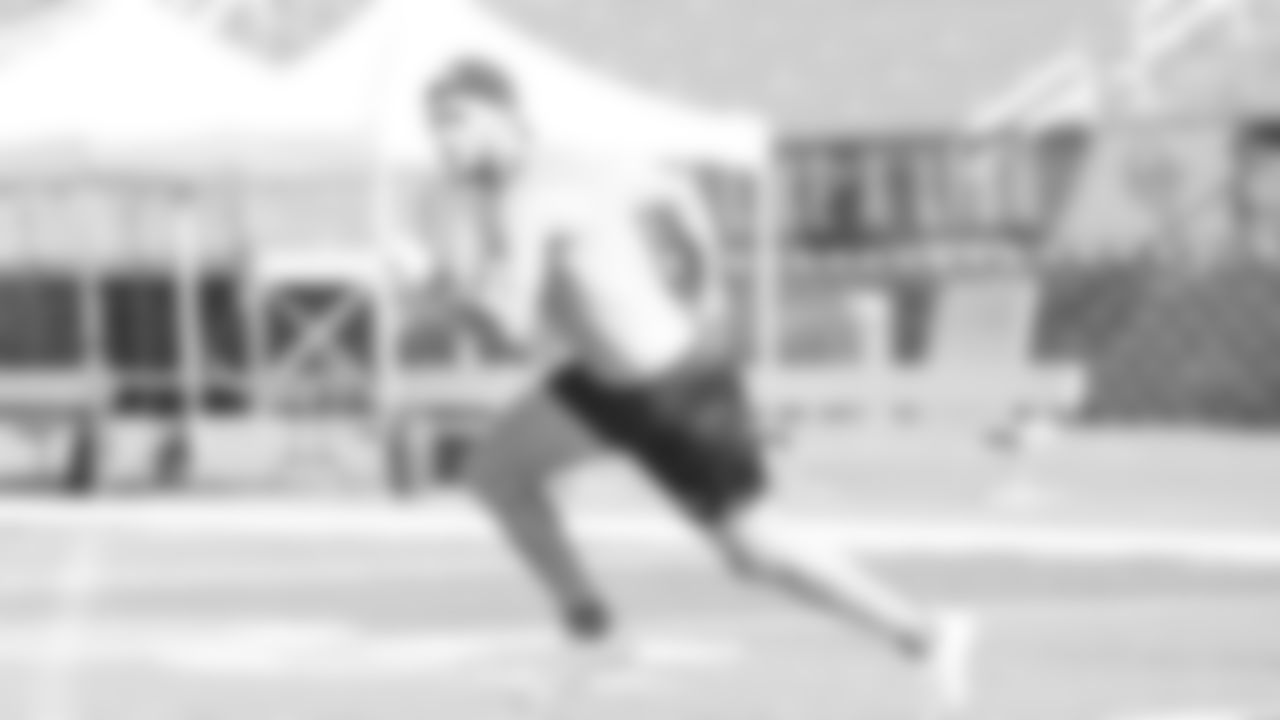 Seahawks wide receiver Cooper Kupp (10) participated in an off-site workout.