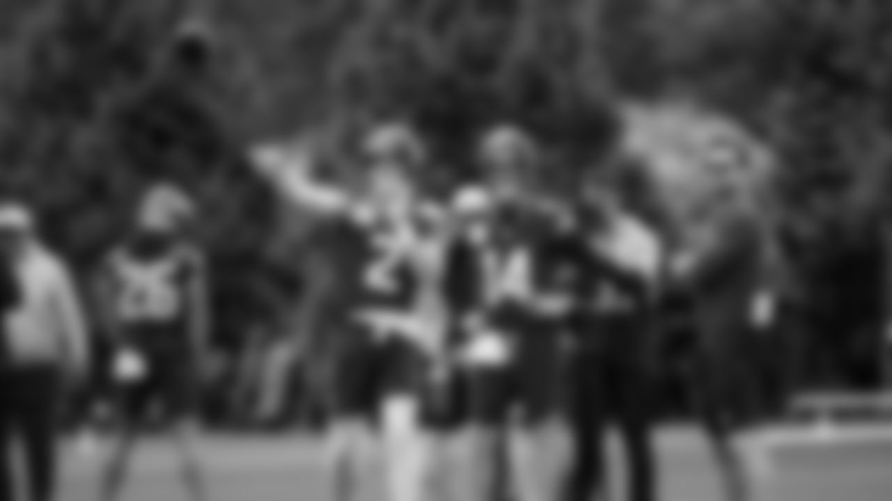 Seahawks quarterback Drew Lock (2) participated in a workout on day five of OTAs on Wednesday, June 4, 2025 at the Virginia Mason Athletic Center.