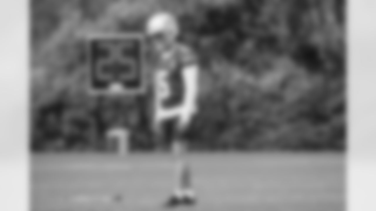 Seahawks kicker Jason Myers (5) practiced on Friday, October 3, 2025 at the Virginia Mason Athletic Center.