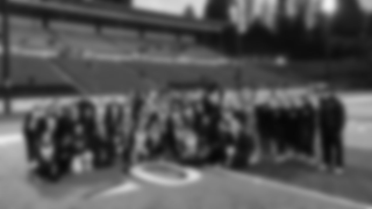 The Seahawks visited Everett Memorial Stadium on Wednesday, January 7, 2026 with Seahawks Legend Garry Gilliam for the third Girls Flag Takeover of the season featuring varsity games between Ferndale High School vs. Monroe High School and Squalicum High School vs. Jackson High School.