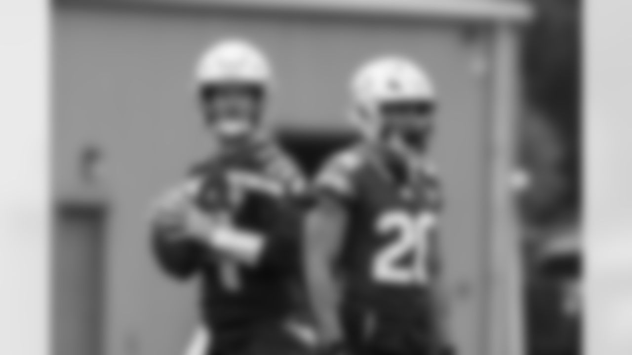 Seahawks quarterback Sam Darnold (14) practiced on Friday, October 3, 2025 at the Virginia Mason Athletic Center.