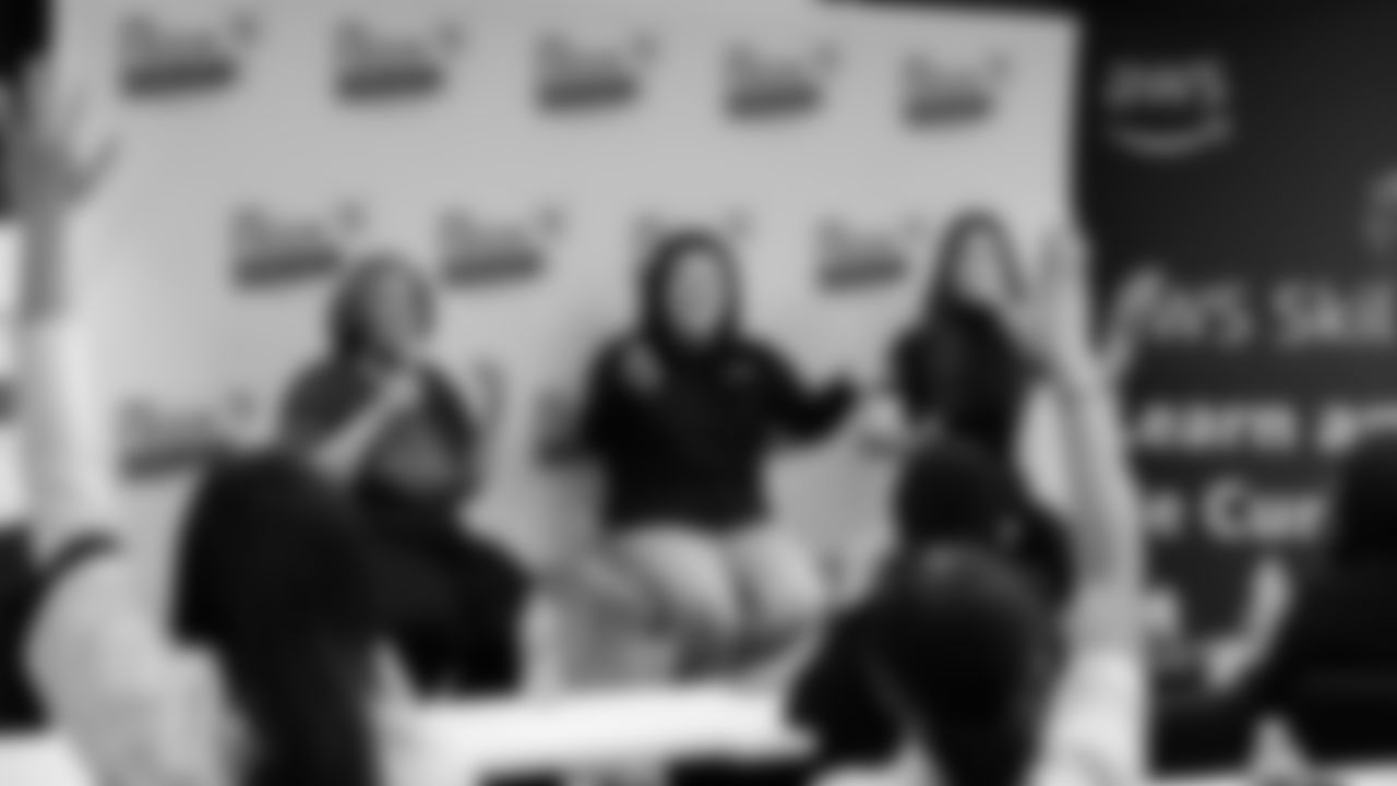 As part of the AWS Tech Touchdown initiative, fifty middle school girls visited the AWS Skills Center for a day of exploration and empowerment.