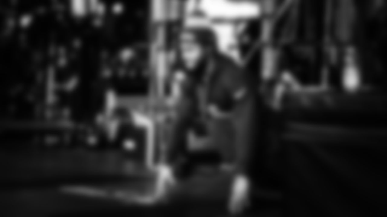 Seahawks running back Cam Akers (30) worked out on Monday, January 19, 2026 at the Virginia Mason Athletic Center,