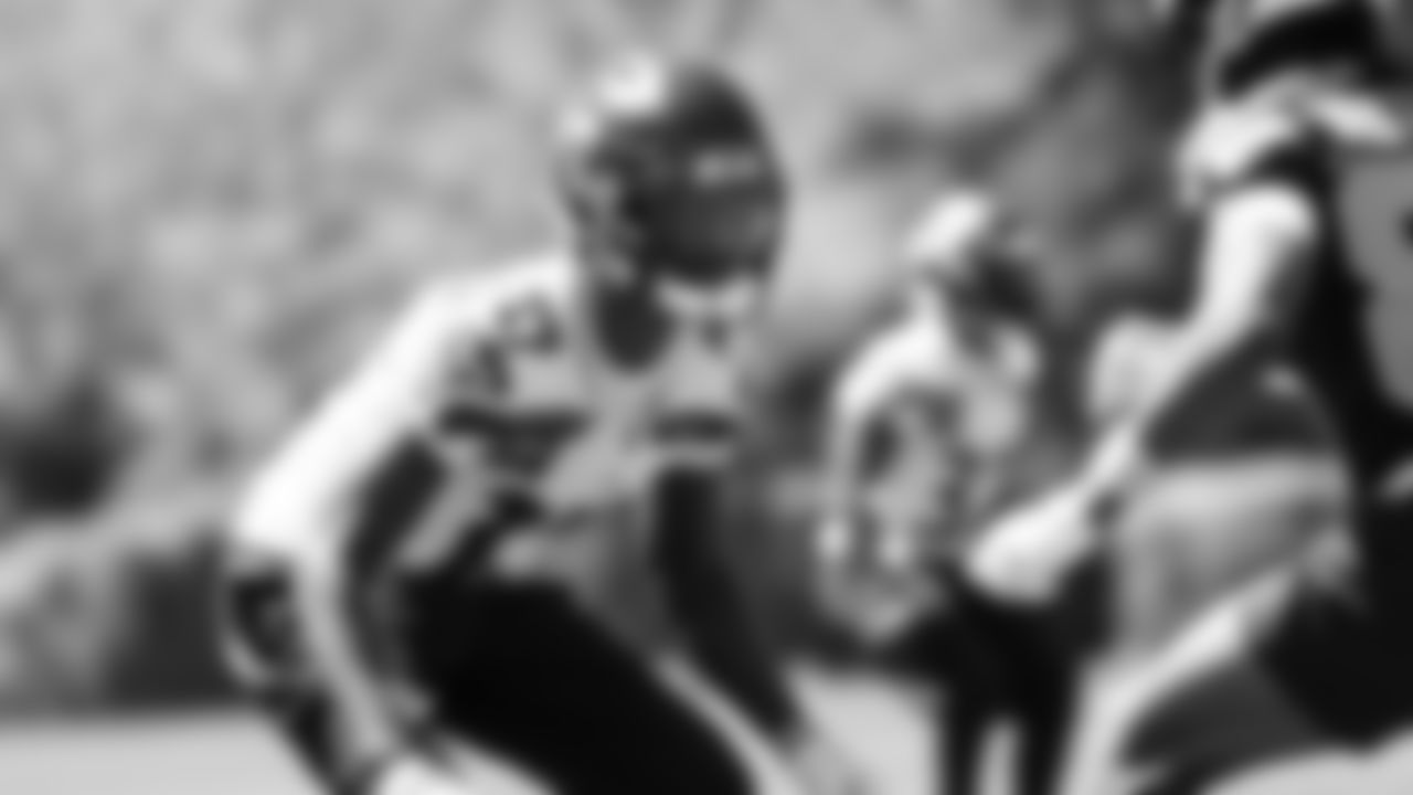 Seahawks cornerback Zy Alexander (17) participated in a workout on day three of OTAs on Friday, May 30, 2025 at the Virginia Mason Athletic Center.