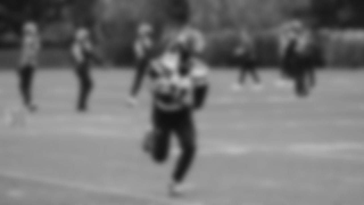 Seahawks wide receiver Jaxon Smith-Njigba (11) practiced on Thursday, December 4, 2025 at the Virginia Mason Athletic Center.