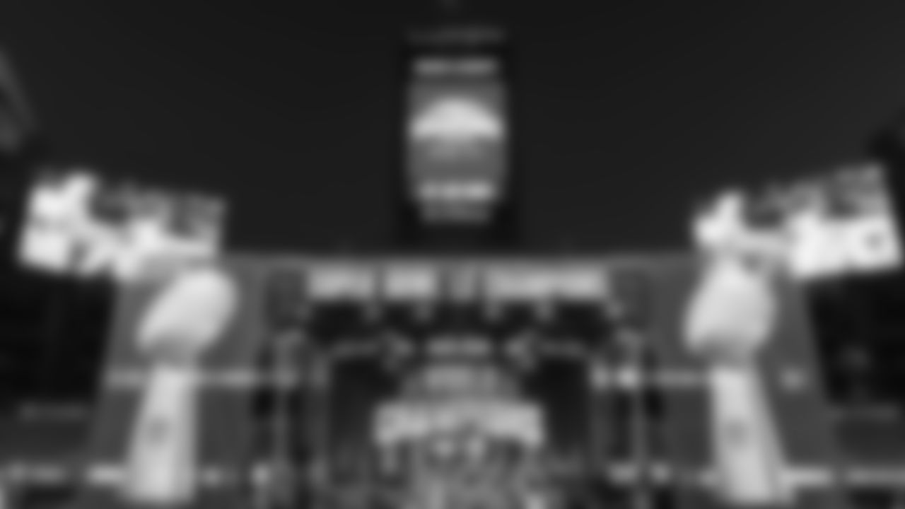 The Seahawks hosted a trophy celebration at Lumen Field on Wednesday, February 11, 2026 in honor of their world championship.