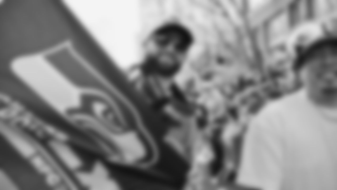 The Seahawks participated in the World Championship Parade through downtown Seattle on February 11, 2026.