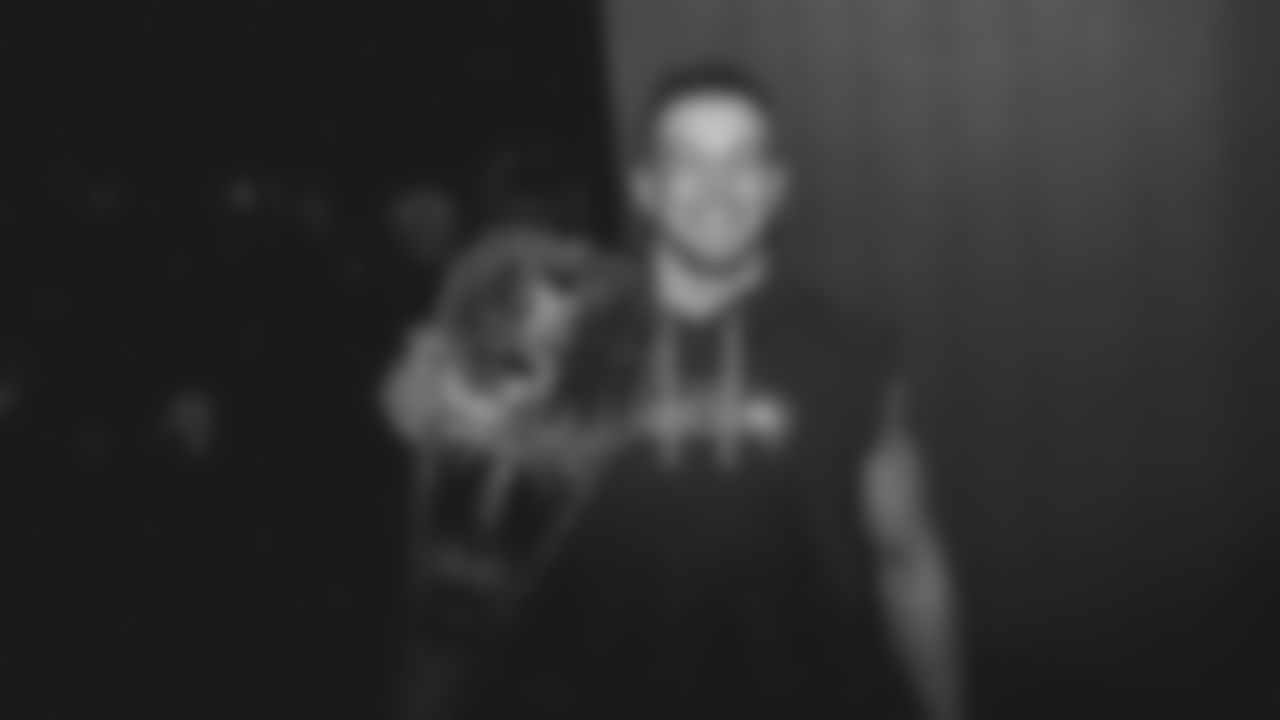 The Seahawks cleaned out the locker room following the end of the 2026 and brought out the championship belt to celebrate their Super Bowl LX victory.