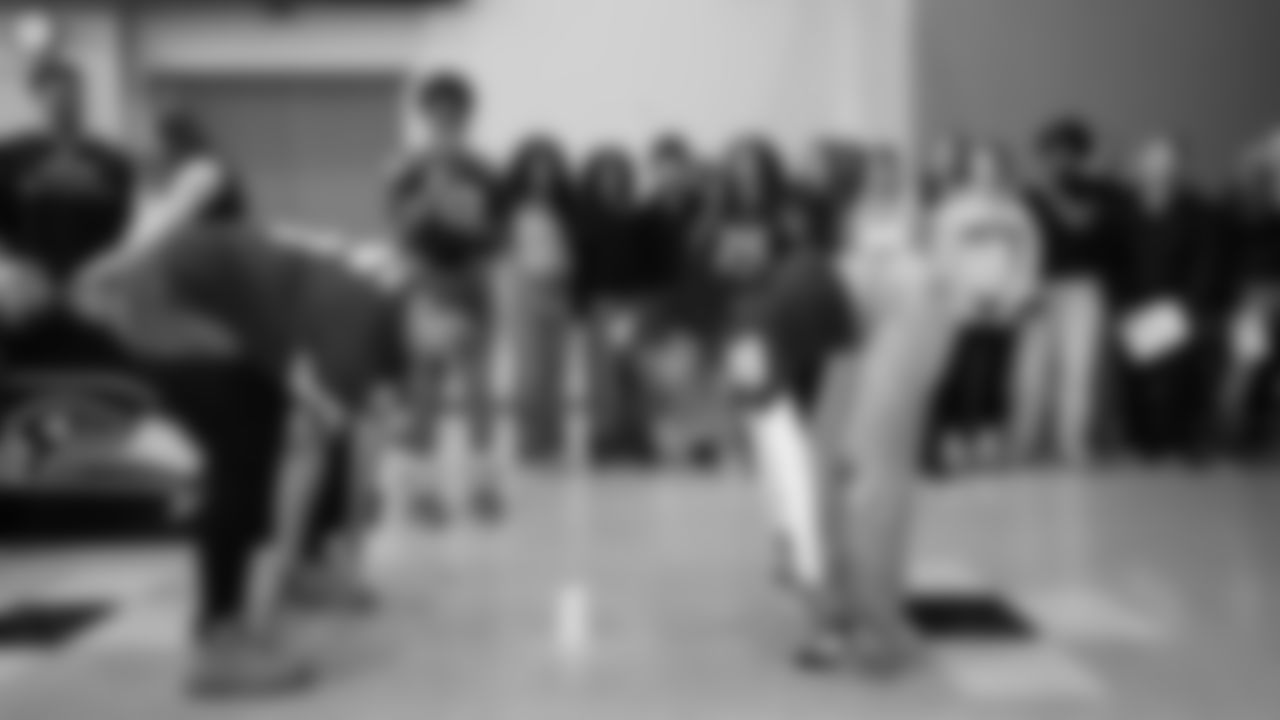 The Seahawks and PCL Construction awarded Franklin High School with a girls flag grant to help implement their first-ever high school girls flag football team.