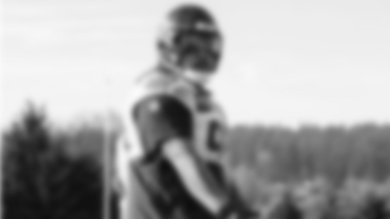 Seahawks nose tackle Brandon Pili (95) practiced on Thursday, January 22, 2026 at the Virginia Mason Athletic Center.