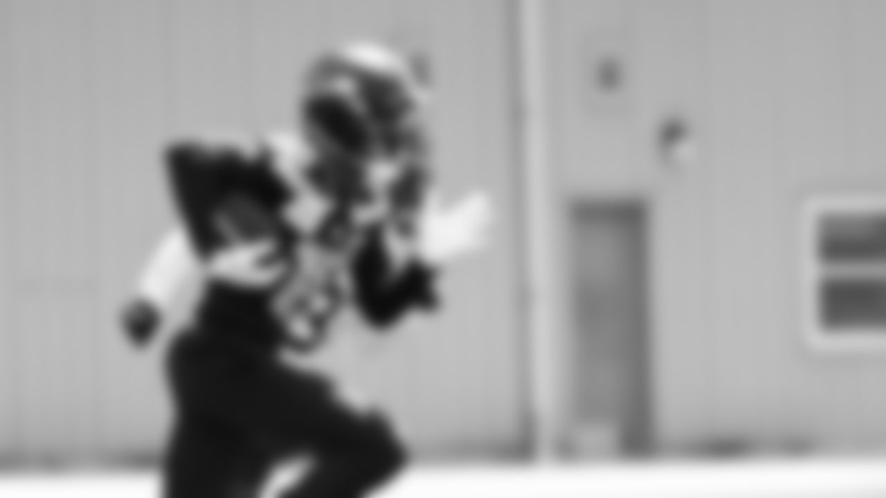 Seahawks wide receiver Tory Horton (15) participated in a workout on day one of OTAs on Tuesday, May 27, 2025 at the Virginia Mason Athletic Center.