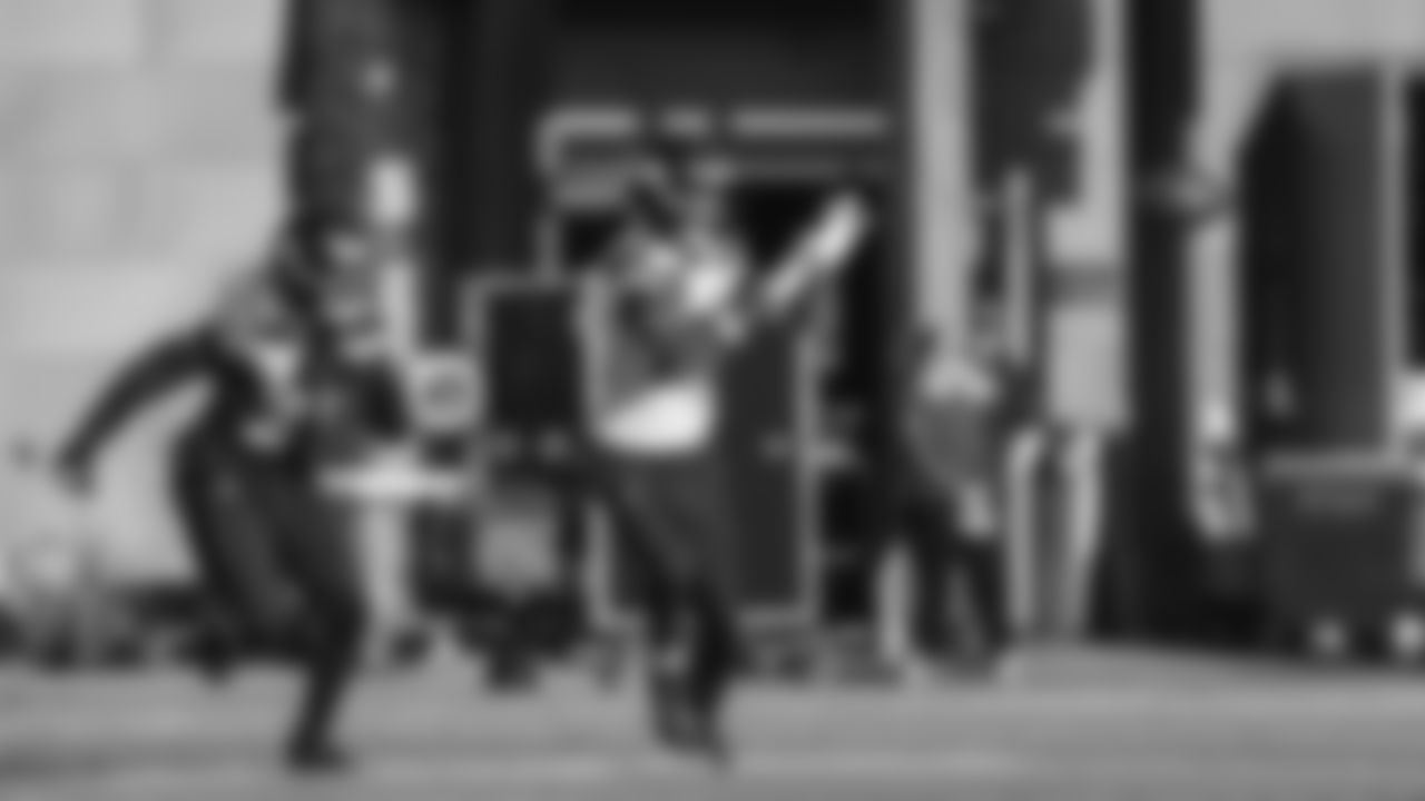 Seahawks wide receiver Ricky White III (86) practiced on Wednesday, November 19 at the Virginia Mason Athletic Center.