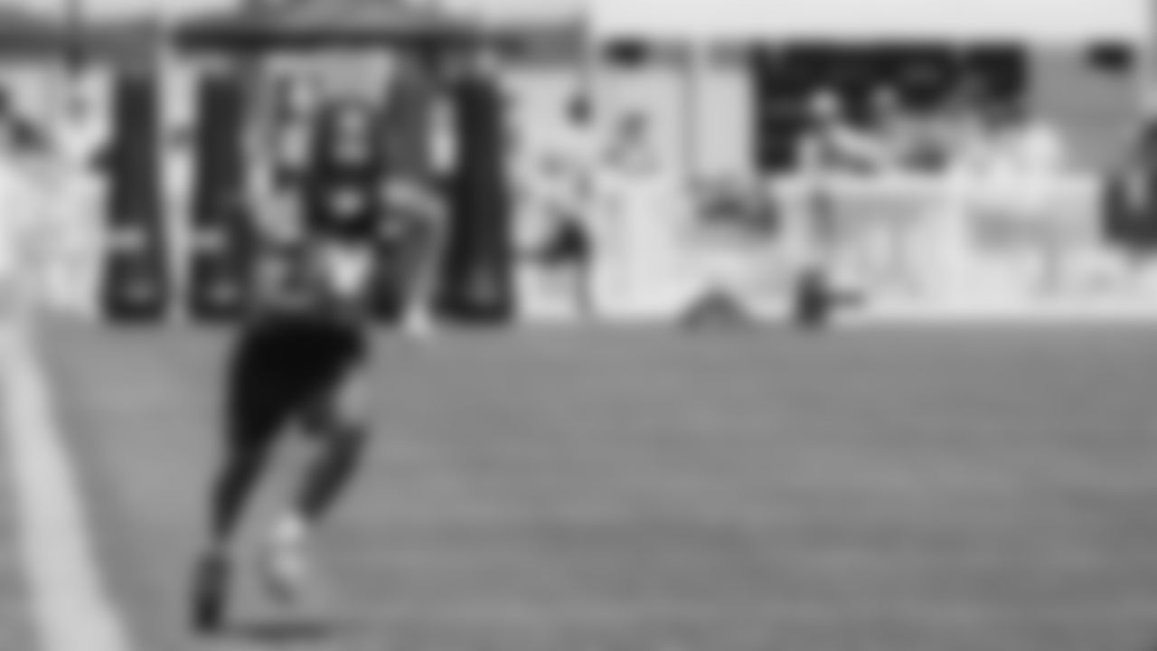 Seahawks wide receiver Ricky White III (86) practiced on day two of training camp on July 24, 2025 at the Virginia Mason Athletic Center.