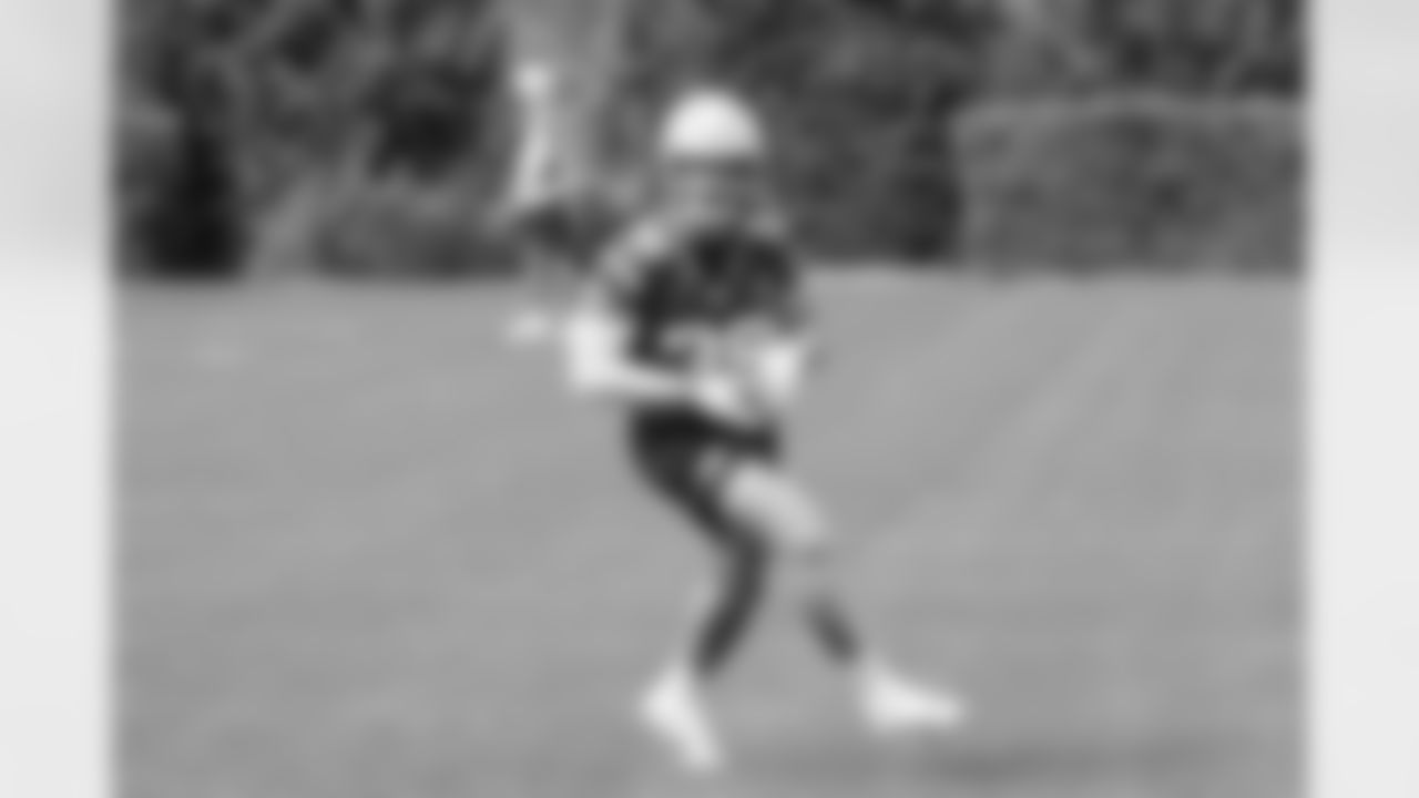 Seahawks fullback Brady Russell (38) practiced on Friday, October 3, 2025 at the Virginia Mason Athletic Center.