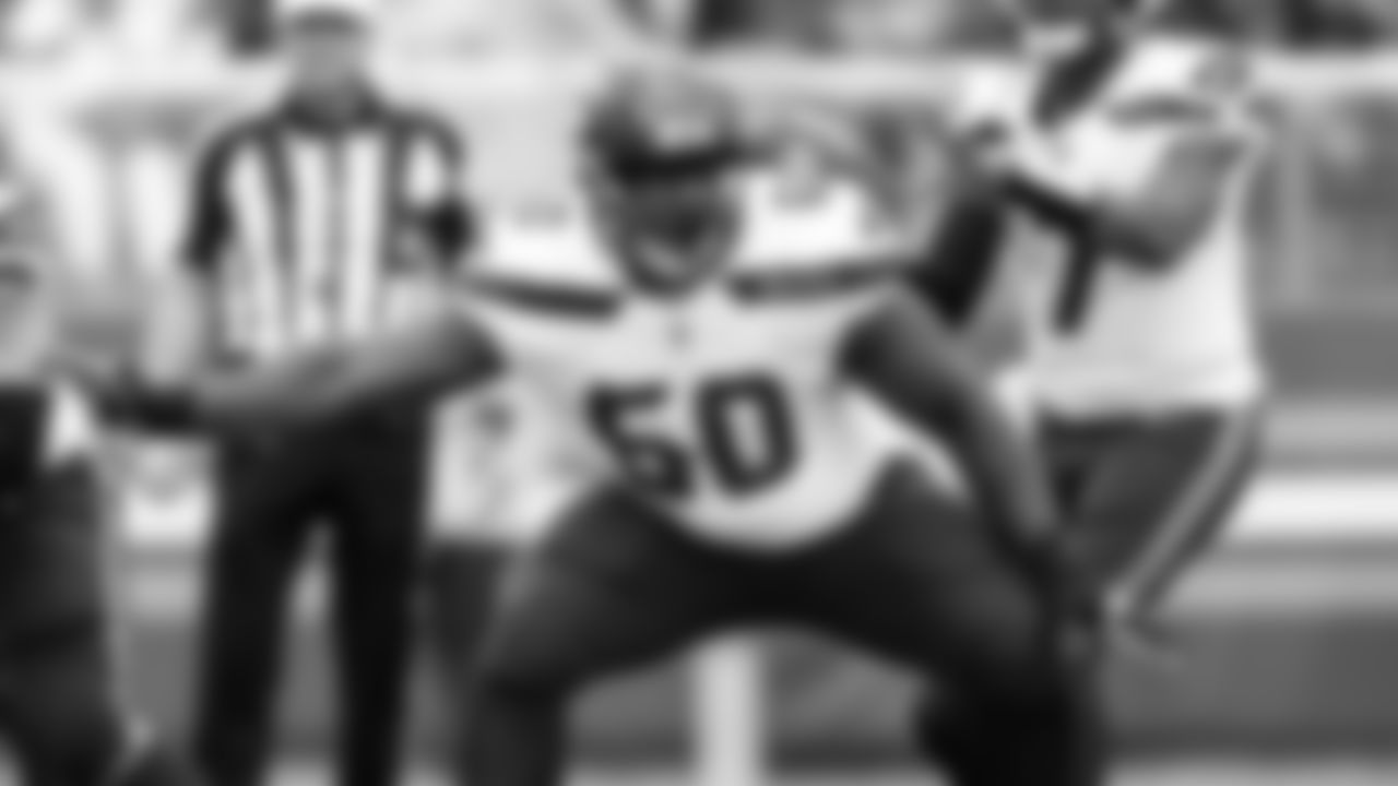 The Seahawks drafted Wake Forest guard Phil Haynes with the 124th overall pick in the 4th round of the 2019 NFL Draft.