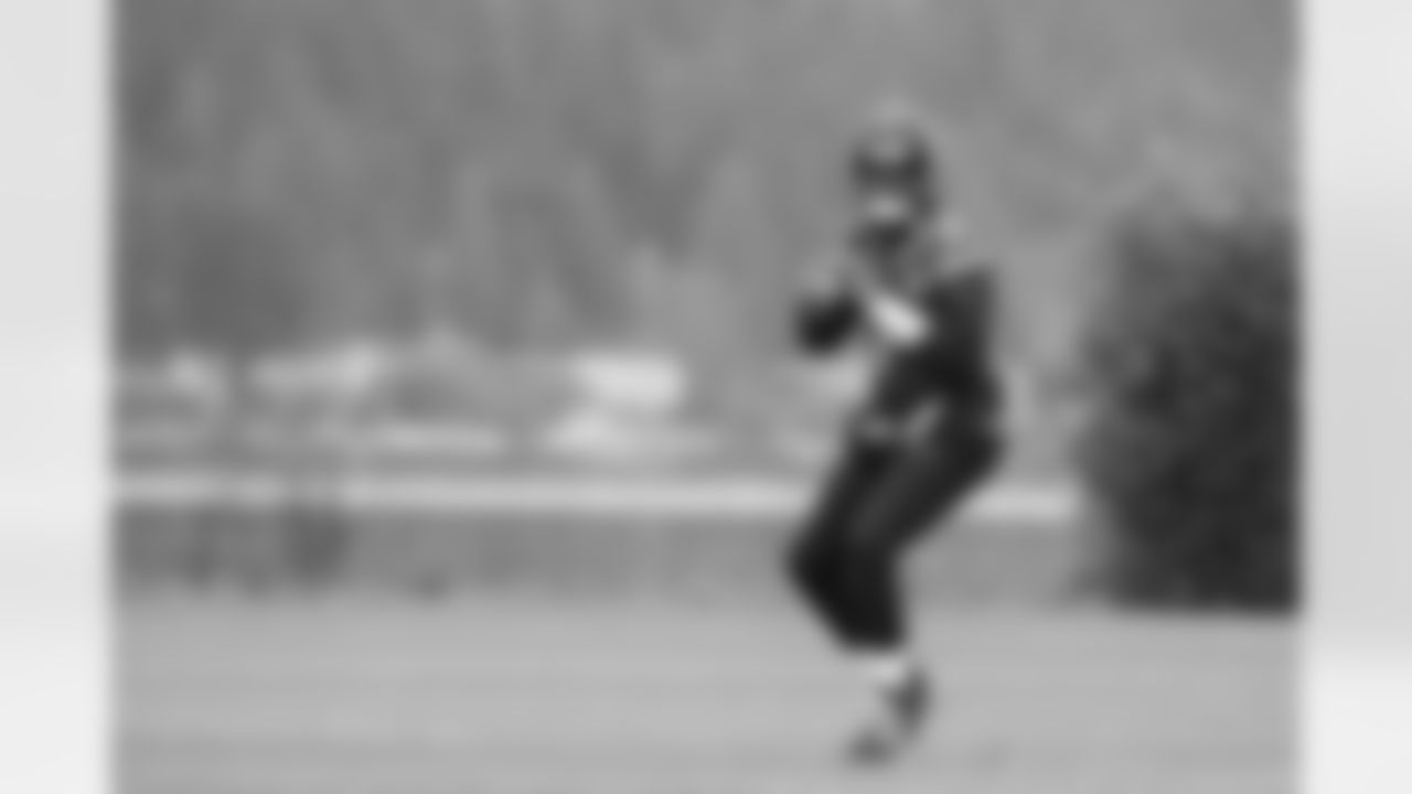 Seahawks quarterback Geno Smith (7) practiced at the Virginia Mason Athletic Center on Thursday, December 5, 2024.