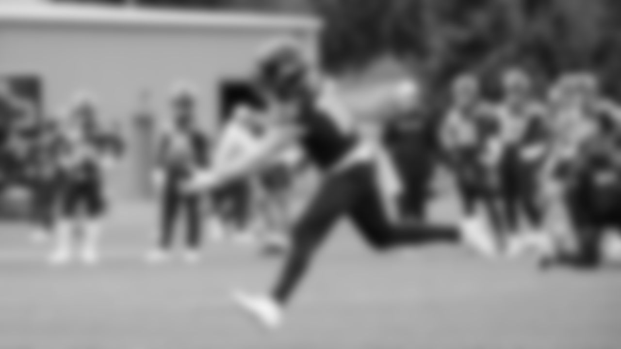 Seahawks wide receiver Cooper Kupp (10) participated in a workout on day five of OTAs on Wednesday, June 4, 2025 at the Virginia Mason Athletic Center.