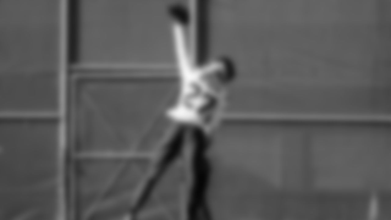 Seahawks cornerback Riq Woolen (27) practiced on February 5, 2026 in San Jose, California.