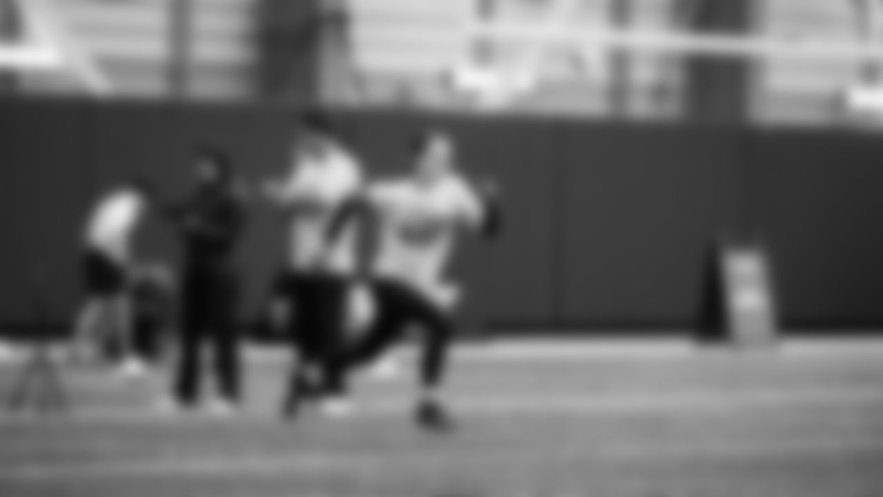 The Seahawks hosted the USA Football Talent ID Camp on February 21, 2026 at the Virginia Mason Athletic Center.