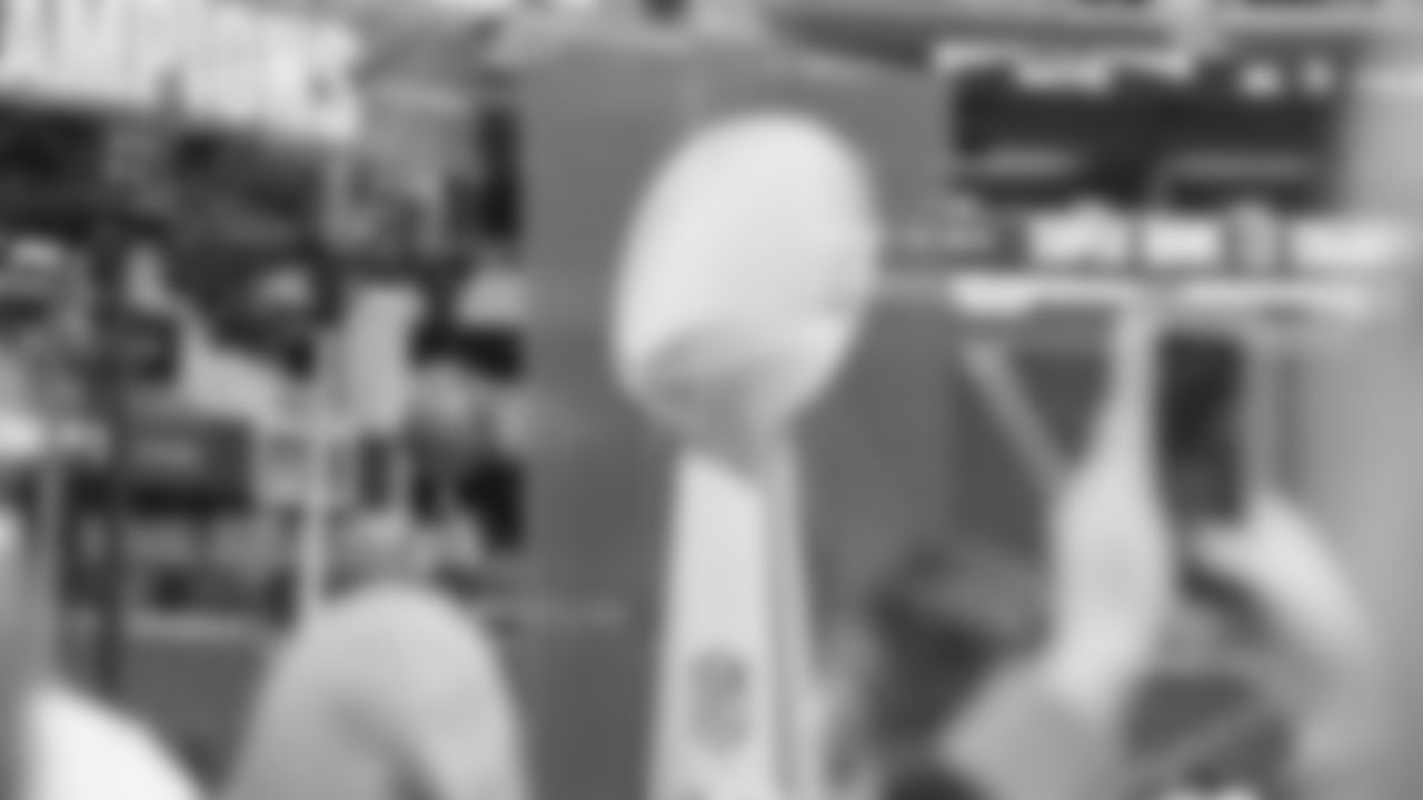 The Seahawks hosted a trophy celebration at Lumen Field on Wednesday, February 11, 2026 in honor of their world championship.