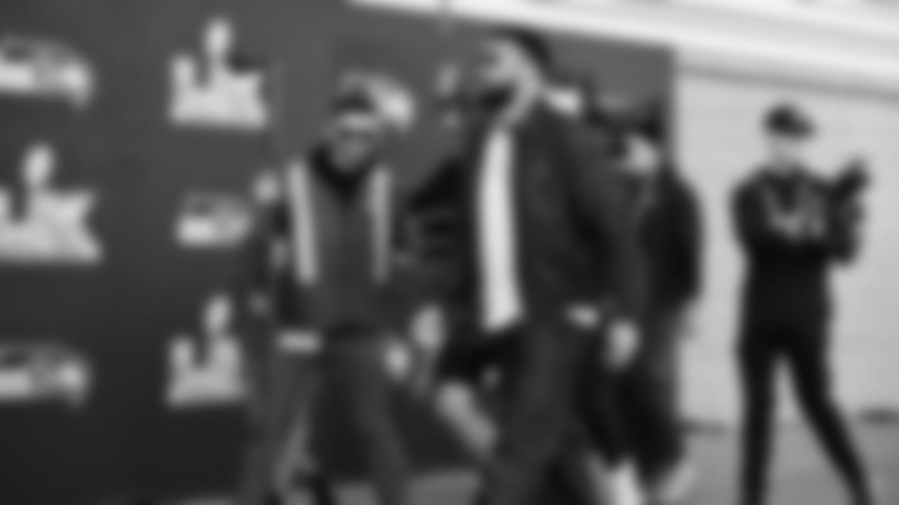 Seahawks safety Julian Love (20) arrived at Levi's Stadium for the Super Bowl LX matchup vs. the New England Patriots on Sunday, February 8, 2026.