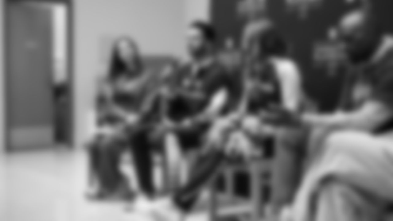 The Seahawks teamed up with EVERFI for a morning learning about mental health with students at Showalter Middle School on October 30, 2025.