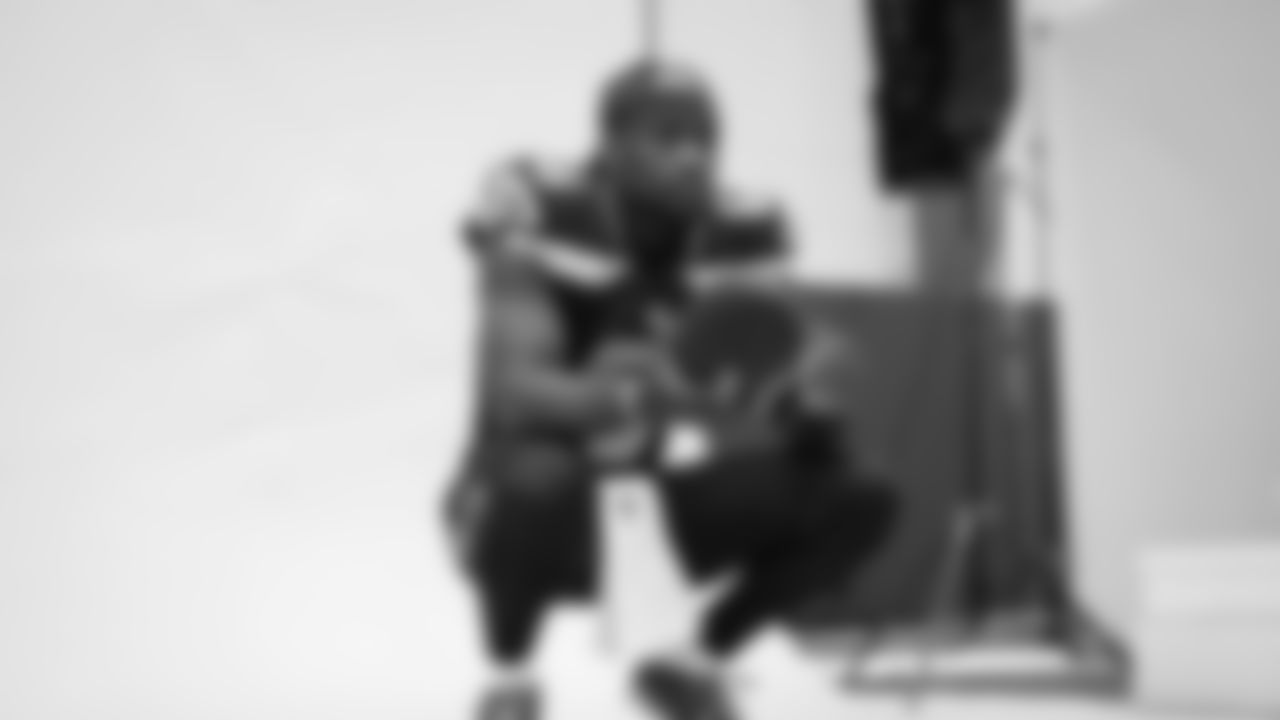 Seahawks quarterback Jalen Milroe (6) at Seahawks media day on June 9, 2025