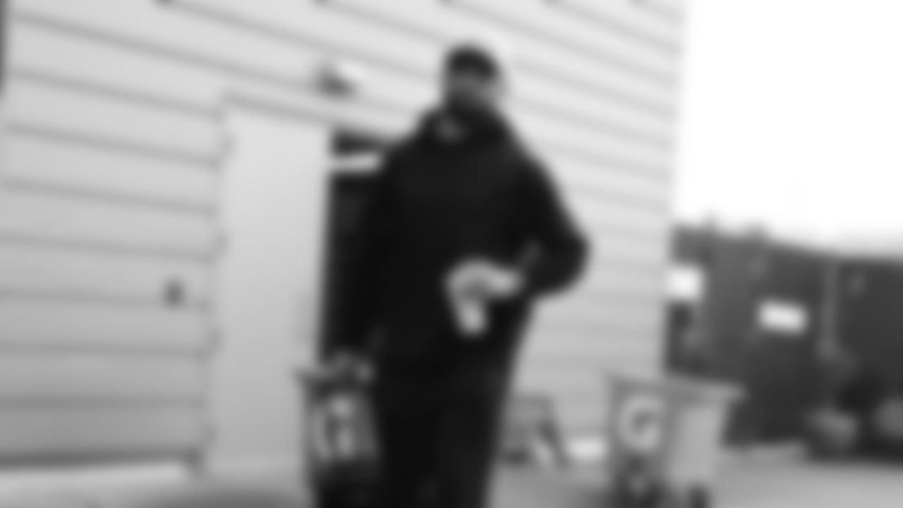 Seahawks linebacker Patrick O'Connell (52) departed the Virginia Mason Athletic Center on December 26, 2025.