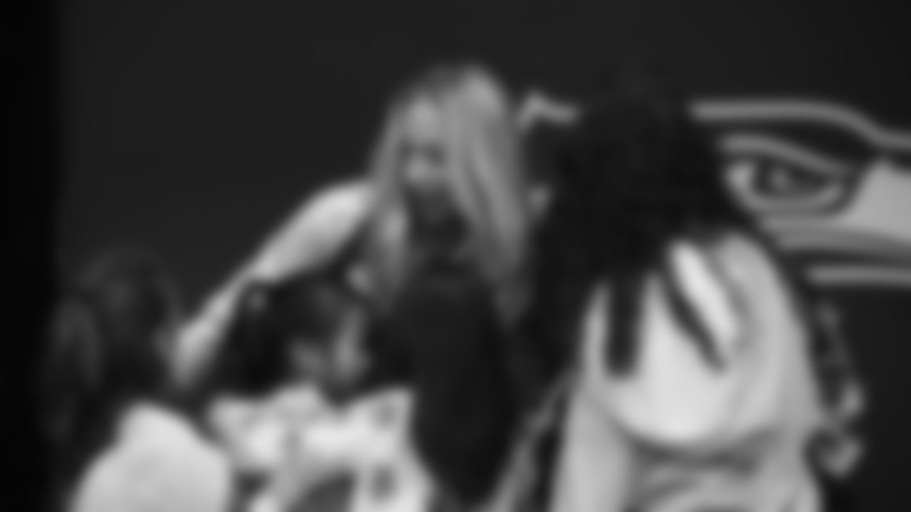 The Seattle Seahawks visited Rainier View Elementary with special appearances from Seahawk Dancers and Legend Garry Gilliam on December 11, 2025.