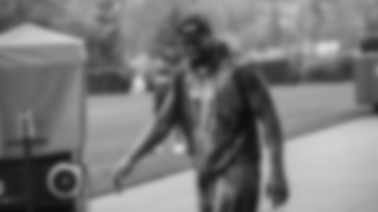 Seahawks linebackers DeMarcus Lawrence and Tyrice Knight were awarded the NVP award on November 12, 2025.