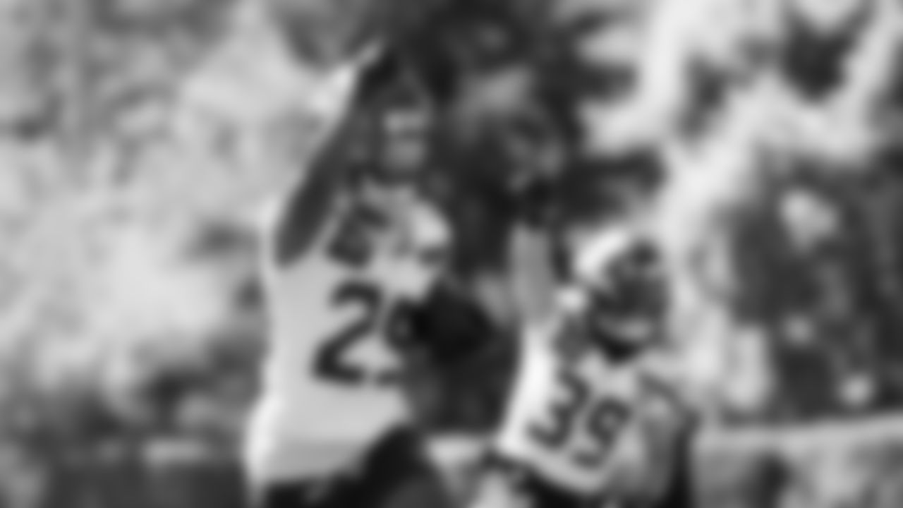 Seahawks cornerback Josh Jobe (29) participated in a workout on day three of OTAs on Friday, May 30, 2025 at the Virginia Mason Athletic Center.