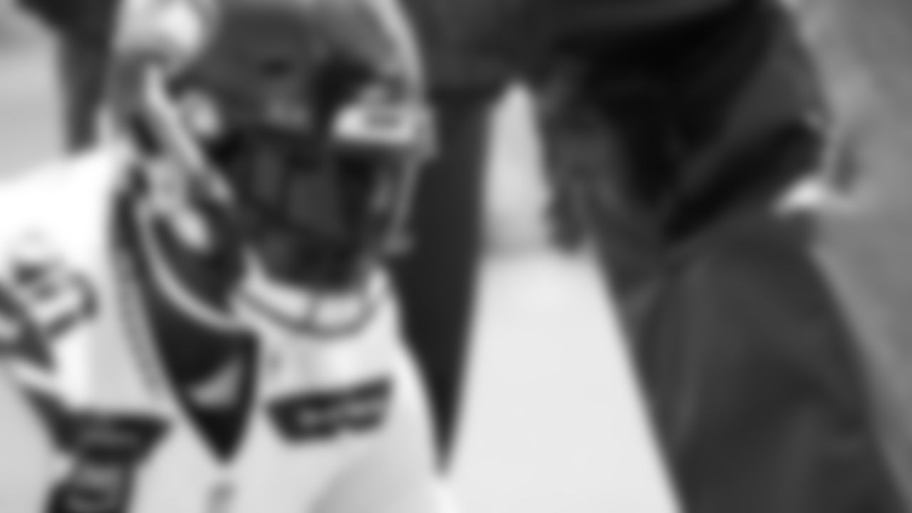 Seahawks defensive tackle Jarran Reed (90) participated in a workout on day three of OTAs on Friday, May 30, 2025 at the Virginia Mason Athletic Center.