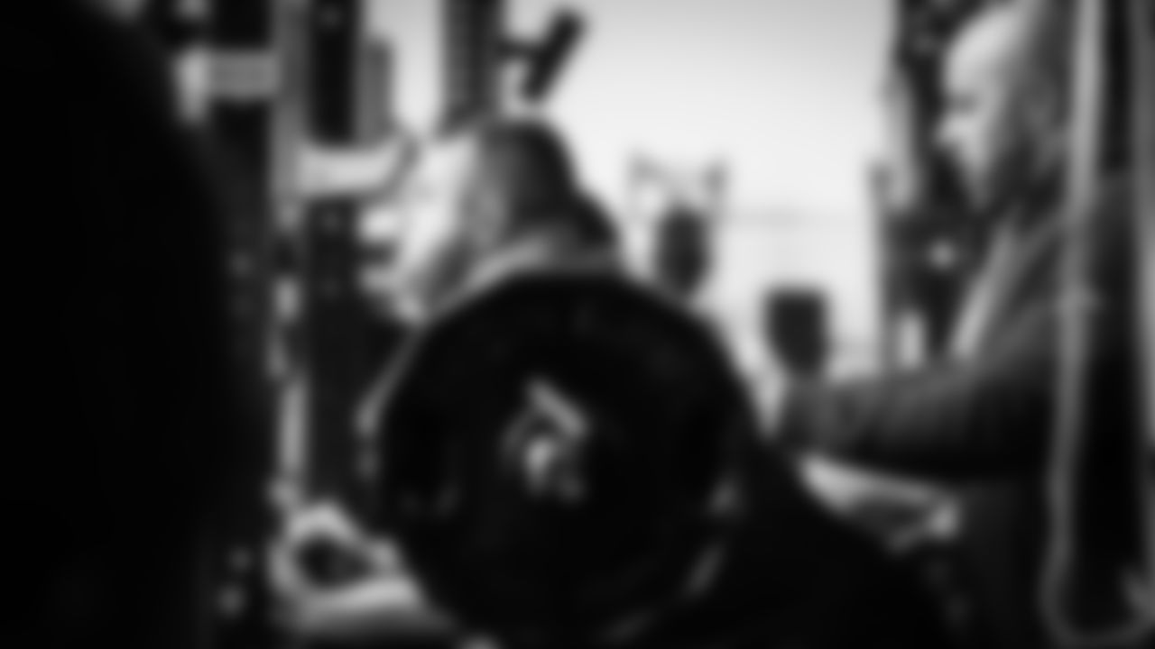 Seahawks center Jalen Sundell (61) worked out on Monday, January 19, 2026 at the Virginia Mason Athletic Center,