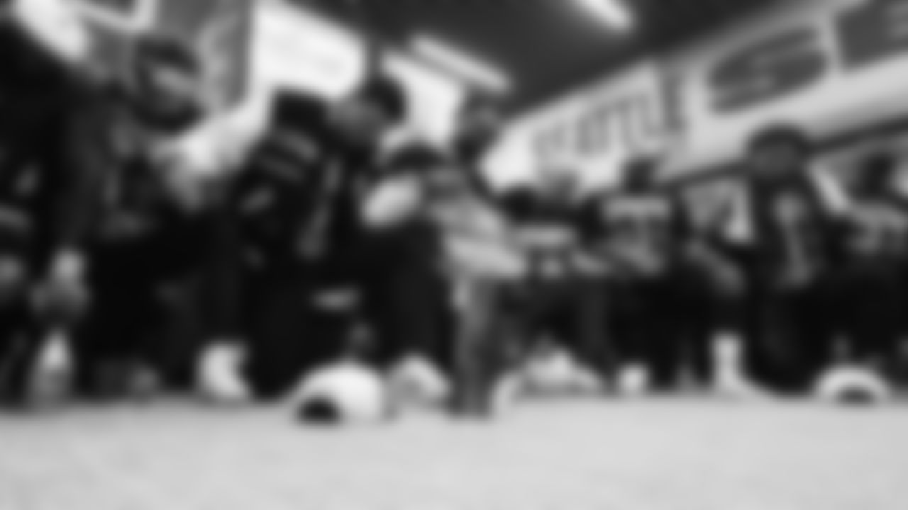 The Seahawks celebrated the 29-13 victory vs. the Patriots in Super Bowl LX.