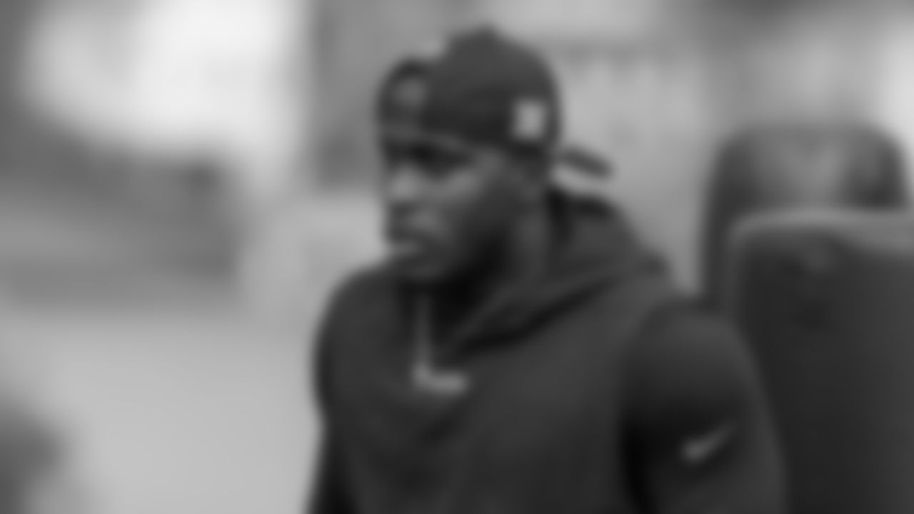 Seahawks linebacker Derick Hall (58) participated in a workout on May 22, 2025 at the Virginia Mason Athletic Center.