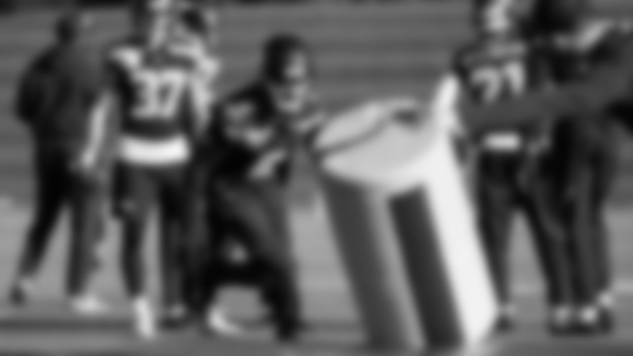 Seahawks safety Coby Bryant (8) practiced on Wednesday, November 19 at the Virginia Mason Athletic Center.