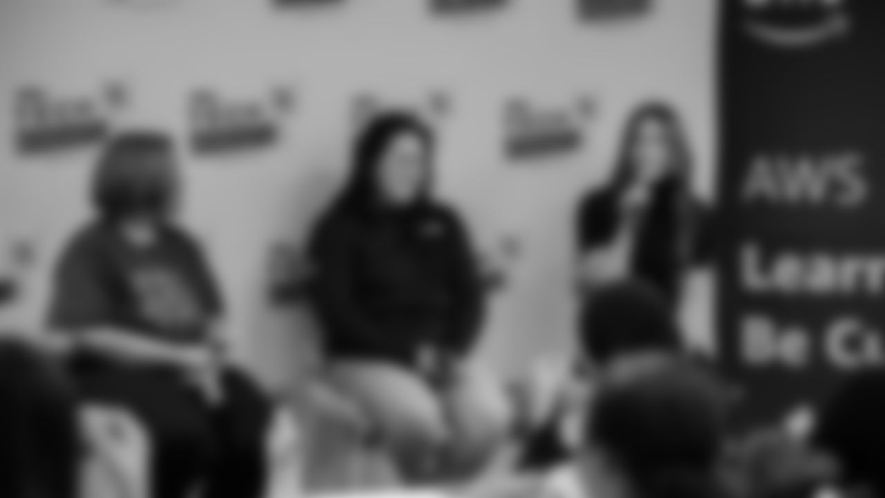 As part of the AWS Tech Touchdown initiative, fifty middle school girls visited the AWS Skills Center for a day of exploration and empowerment.