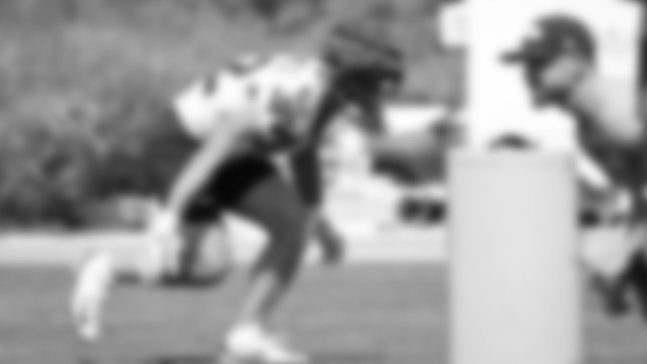 Seahawks linebacker Patrick O'Connell (52) practiced on August 19, 2025 at the Virginia Mason Athletic Center.