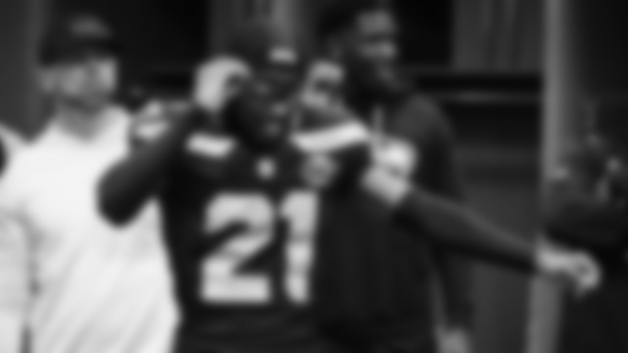 The Seahawks celebrated the 41-6 victory over the 49ers in the NFC Divisional Round game on January 17, 2026 at Lumen Field.