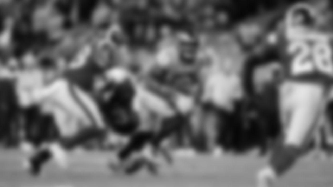 Kenneth Walker III, rushed for 100 yards including a 55-yard gain in the win.