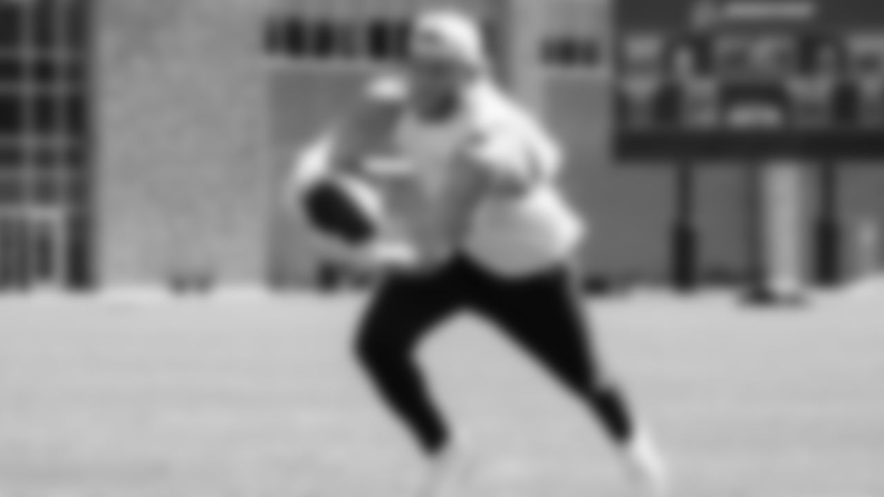 Seahawks wide receiver Cooper Kupp (10) participated in a workout on May 5, 2025 at the Virginia Mason Athletic Center.