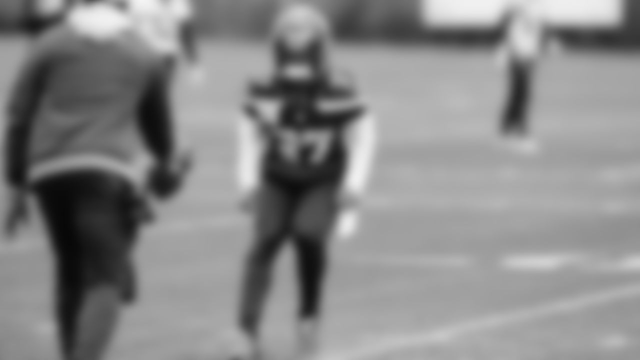 Seahawks safety Quandre Diggs (37) practiced on Wednesday, January 1, 2026 at the Virginia Mason Athletic Center.