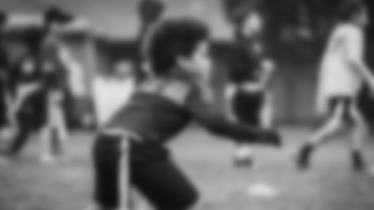 The Seahawks hosted a flag football clinic with NFL FLAG Vancouver at Unwin Park in Surrey, BC on Saturday, November 15, 2025.